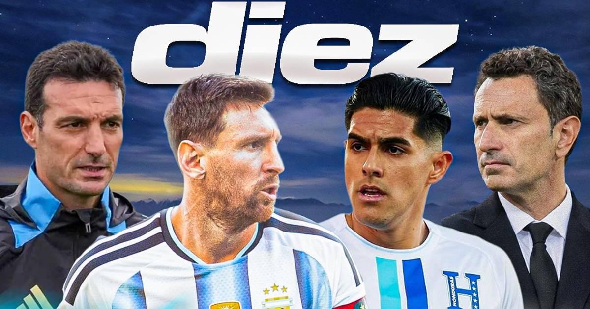 Honduras busca brillar ante Argentina y Messi en duelo histórico en Texas