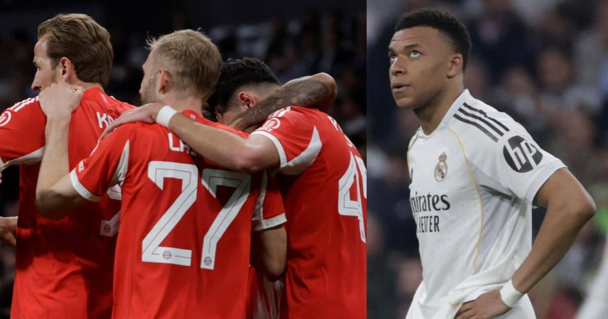 Bayern Múnich sorprende al Real Madrid en el Bernabéu con doblete de Díaz y Kane