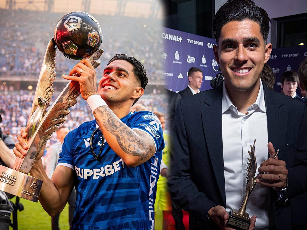 Luis Palma, mejor fichaje de la Liga de Polonia: 10 goles y liderazgo